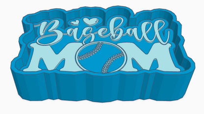 Baseball Mom Freshie Mold