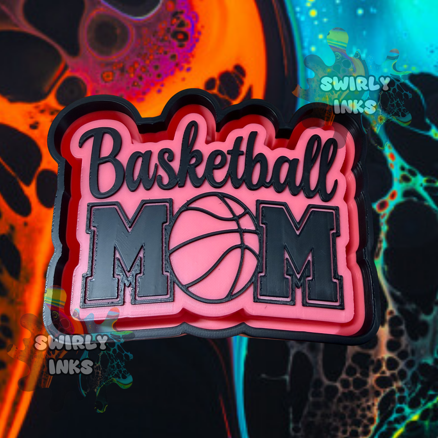 Basketball Mom Freshie Mold