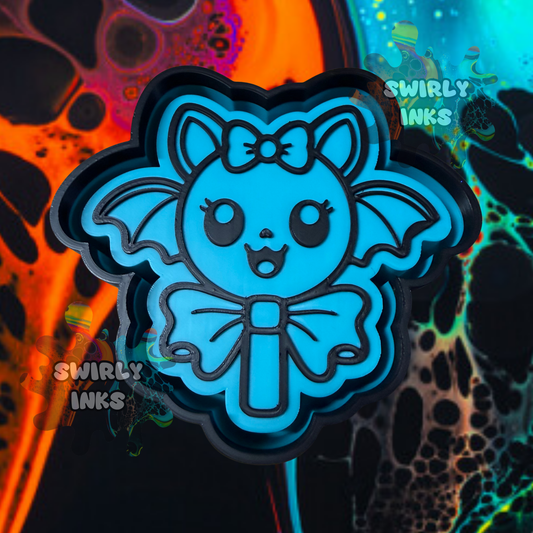 Bat Lollipop Freshie Mold