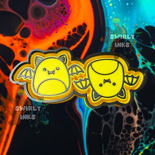 Bat Squishie Vent Freshie Mold