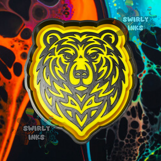 Bear Head Freshie Mold