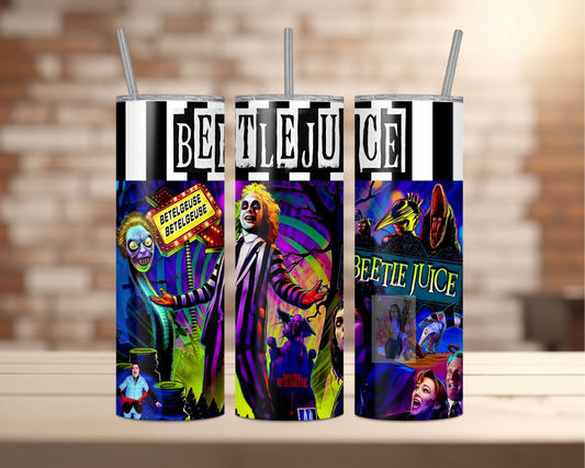 Halloween Movie Characters - 20oz Tumbler - (Beetle 1)