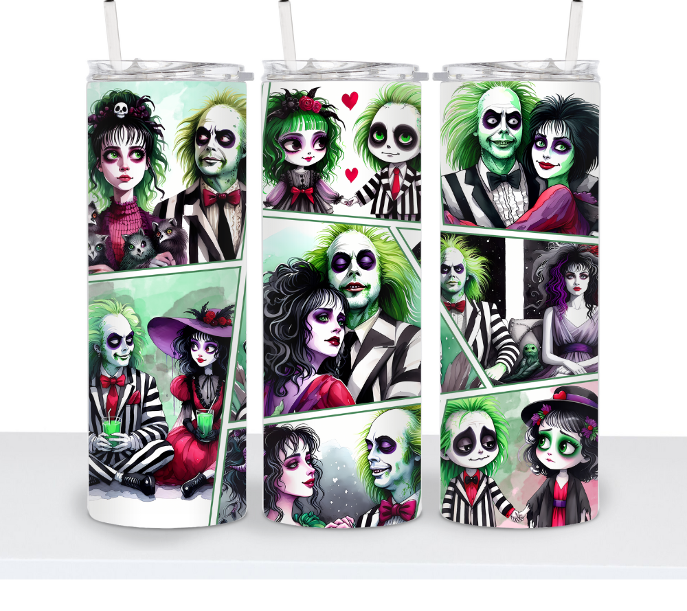 Halloween Movie Characters - 20oz Tumbler - (Beetle 3)