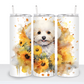 Dogs with Sunflowers