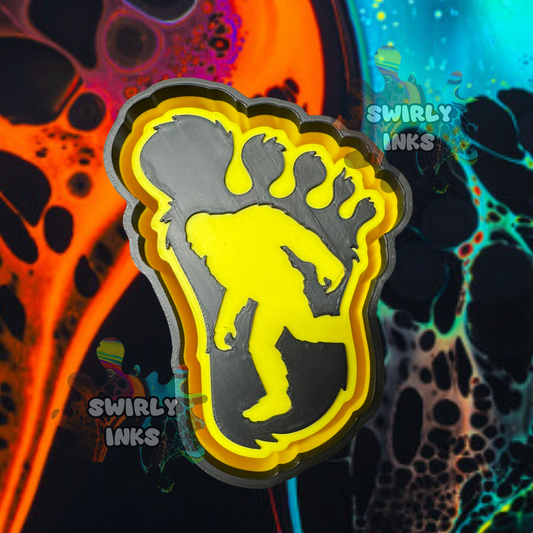 Bigfoot in Foot Freshie Mold