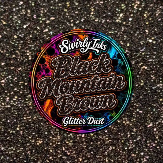 Black Mountain Brown Glitter Dust 1oz