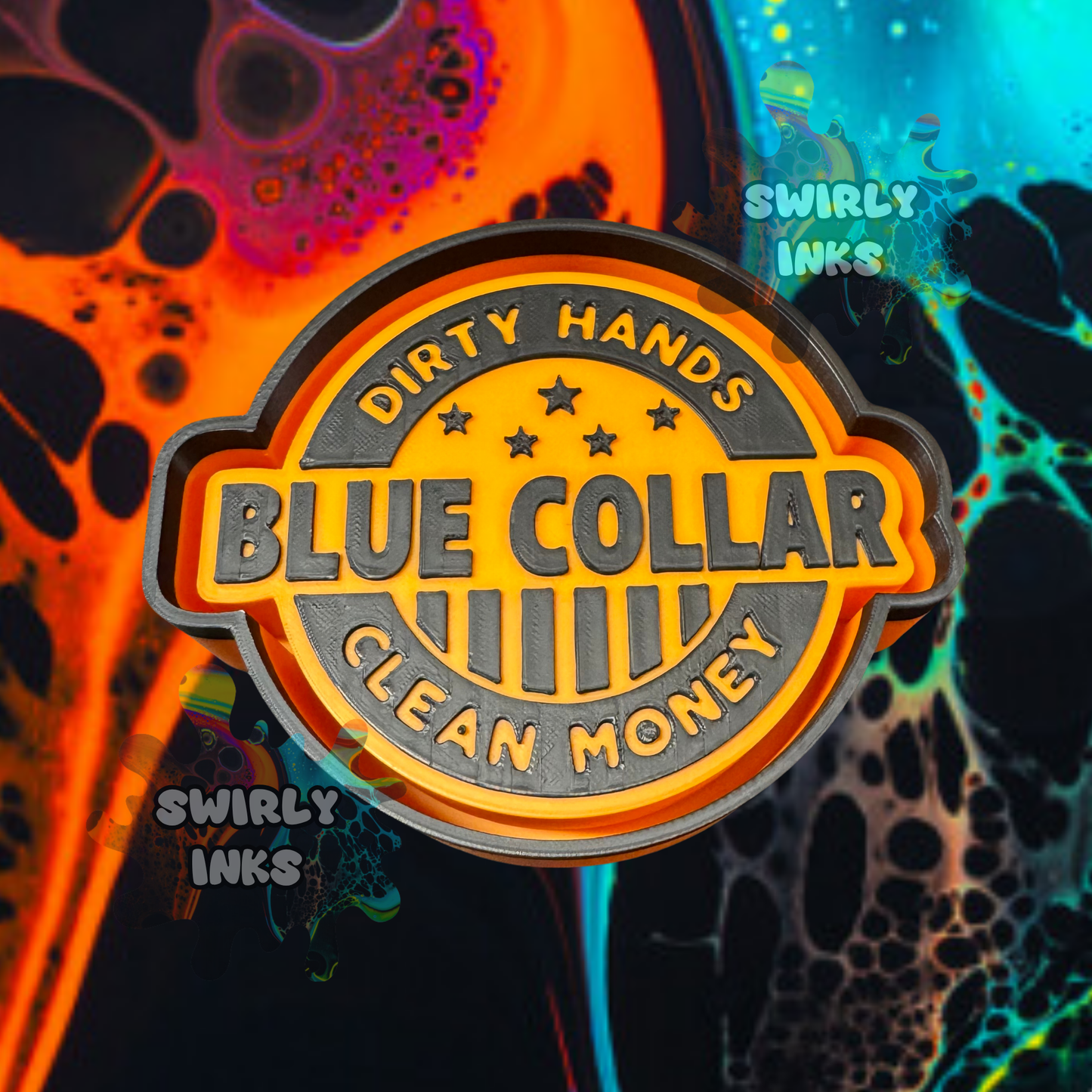 Blue Collar Freshie Mold