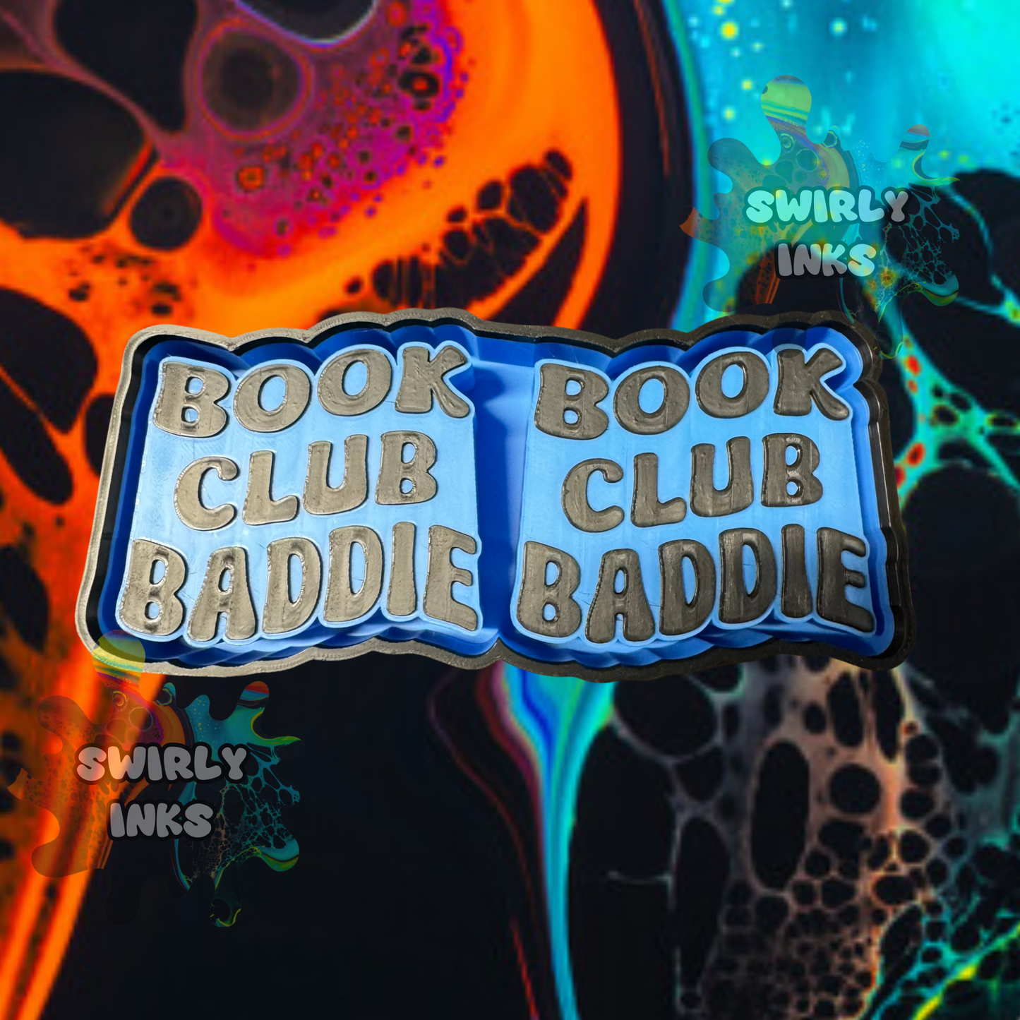 Book Club Baddie Vent Freshie Mold