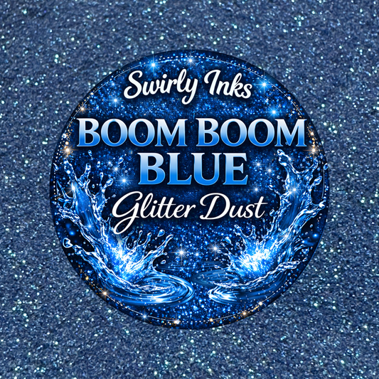 Boom Boom Blue Glitter Dust 1oz