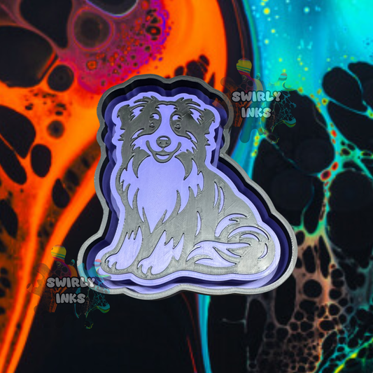 Border Collie Freshie Mold
