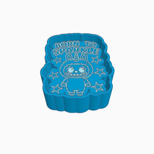 Born to Sparkle Freshie Mold