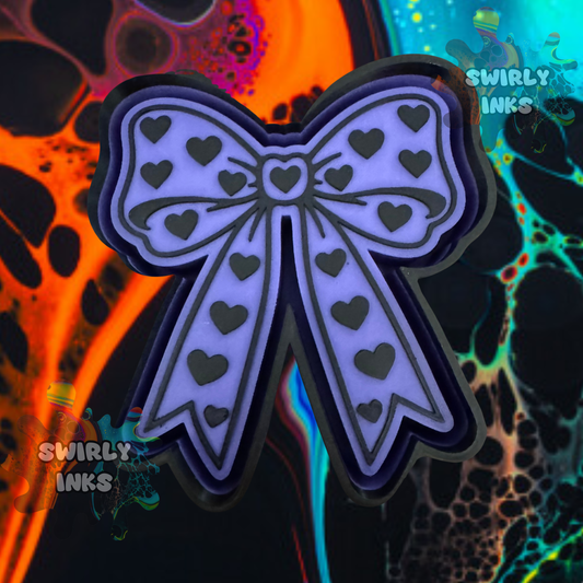 Bow with Hearts Freshie Mold