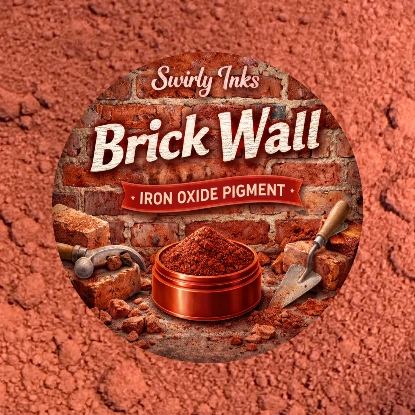 Brick Wall Pigment Powder 1/2oz