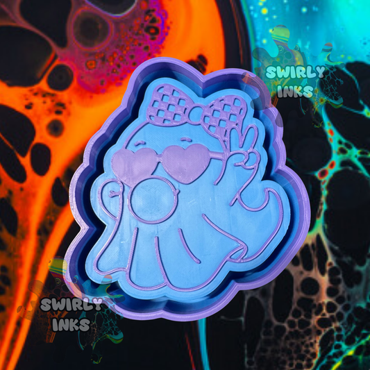 Bubble Gum Ghost Freshie Mold