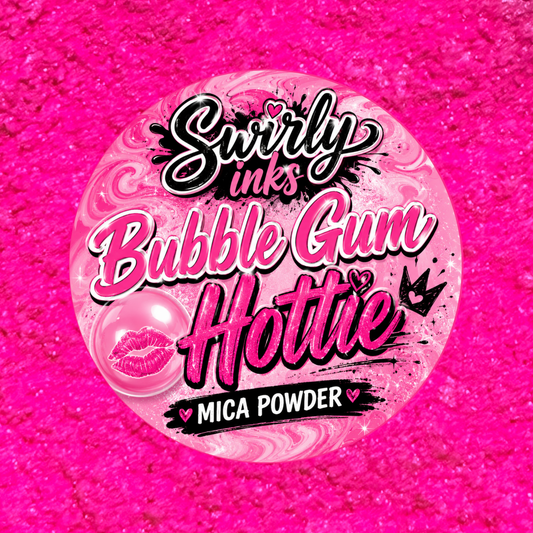 Bubble Gum Hottie Pigment Powder 1/2oz