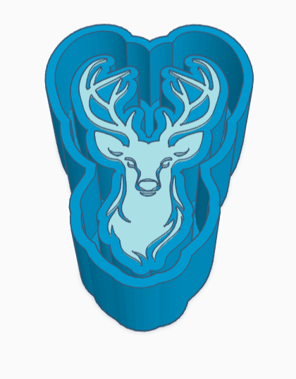 Buck Head Freshie Mold