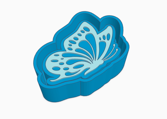 Side Butterfly Freshie Mold