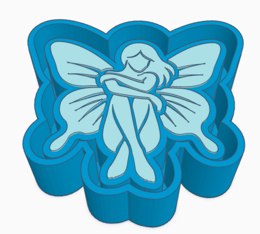 Butterfly Woman Freshie Mold