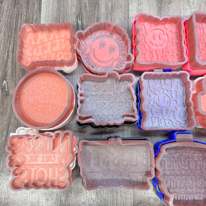 Freshie Silicone Mold Bundle of 20 Random Sayings