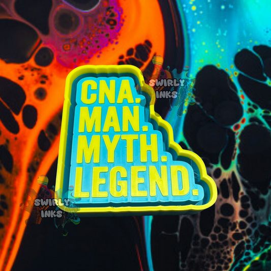 CNA Man Myth Legend Freshie Mold