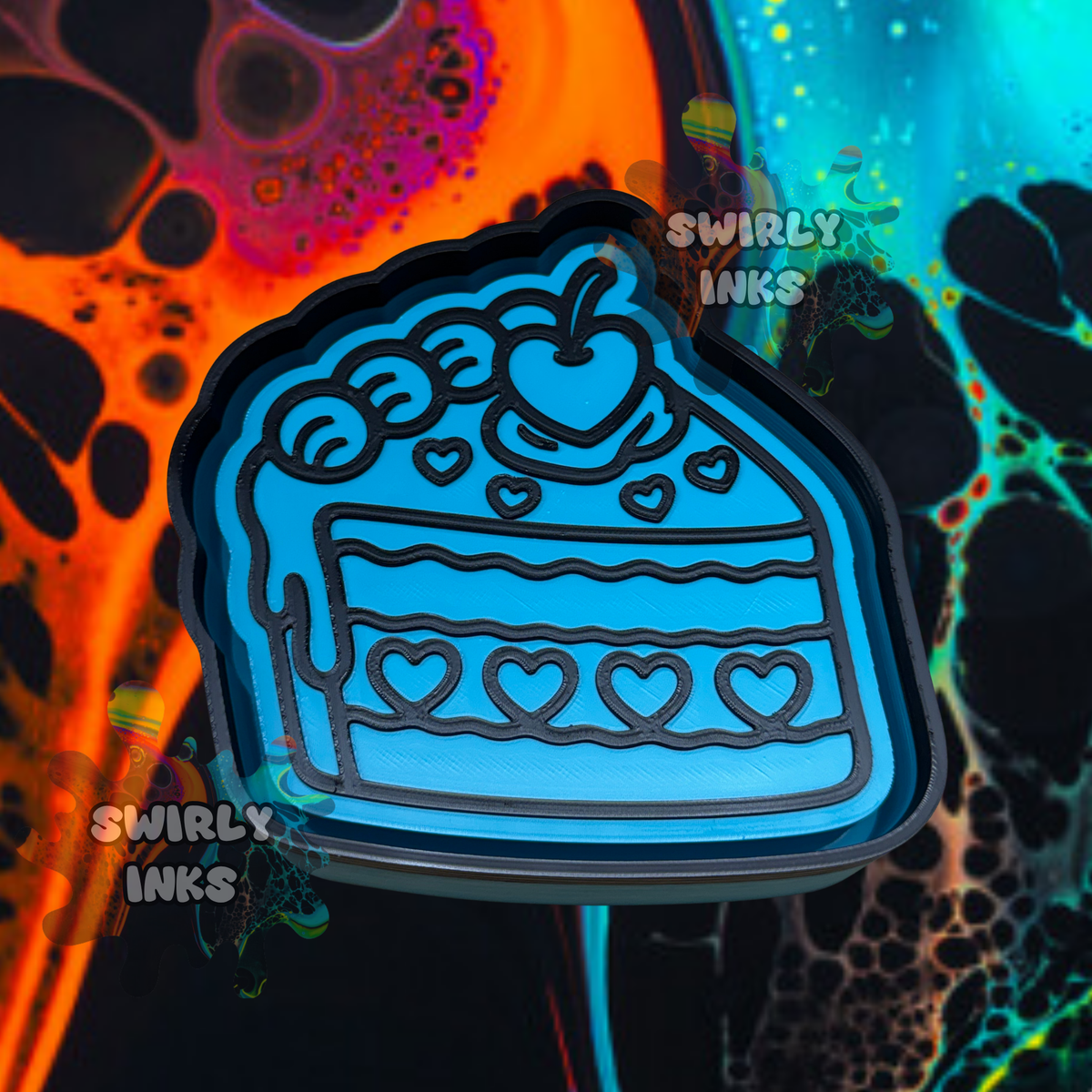 Cake Slice Freshie Mold