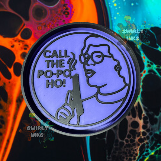 Call The Po-Po Ho Freshie Mold