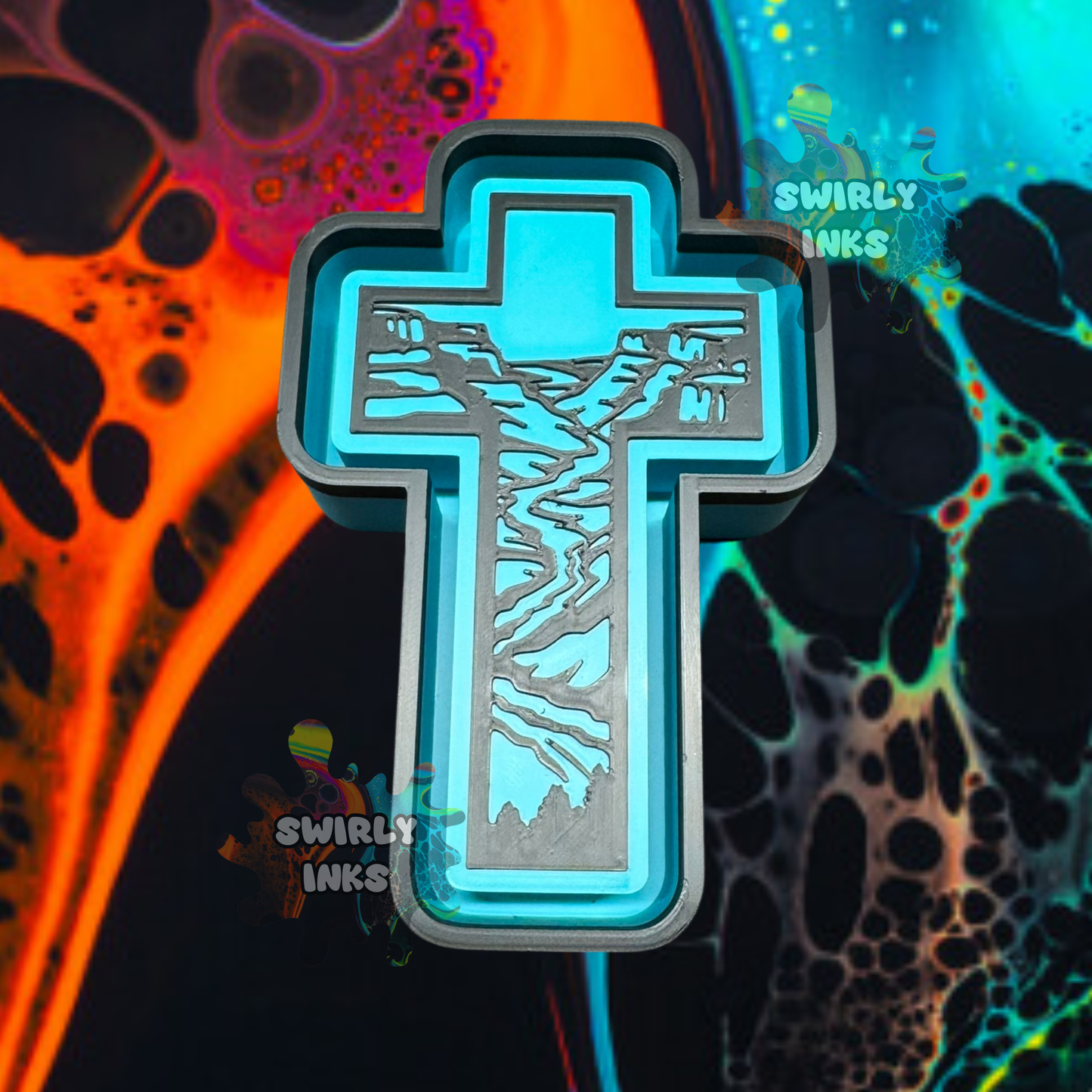 Canyon Cross Freshie Mold