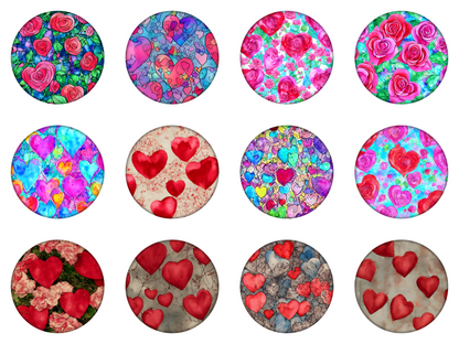 Card stock Options for Round Freshie Molds