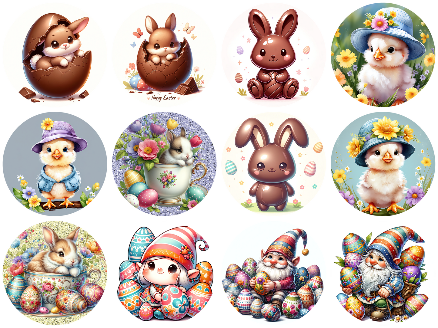 Card stock Options for Round Freshie Molds