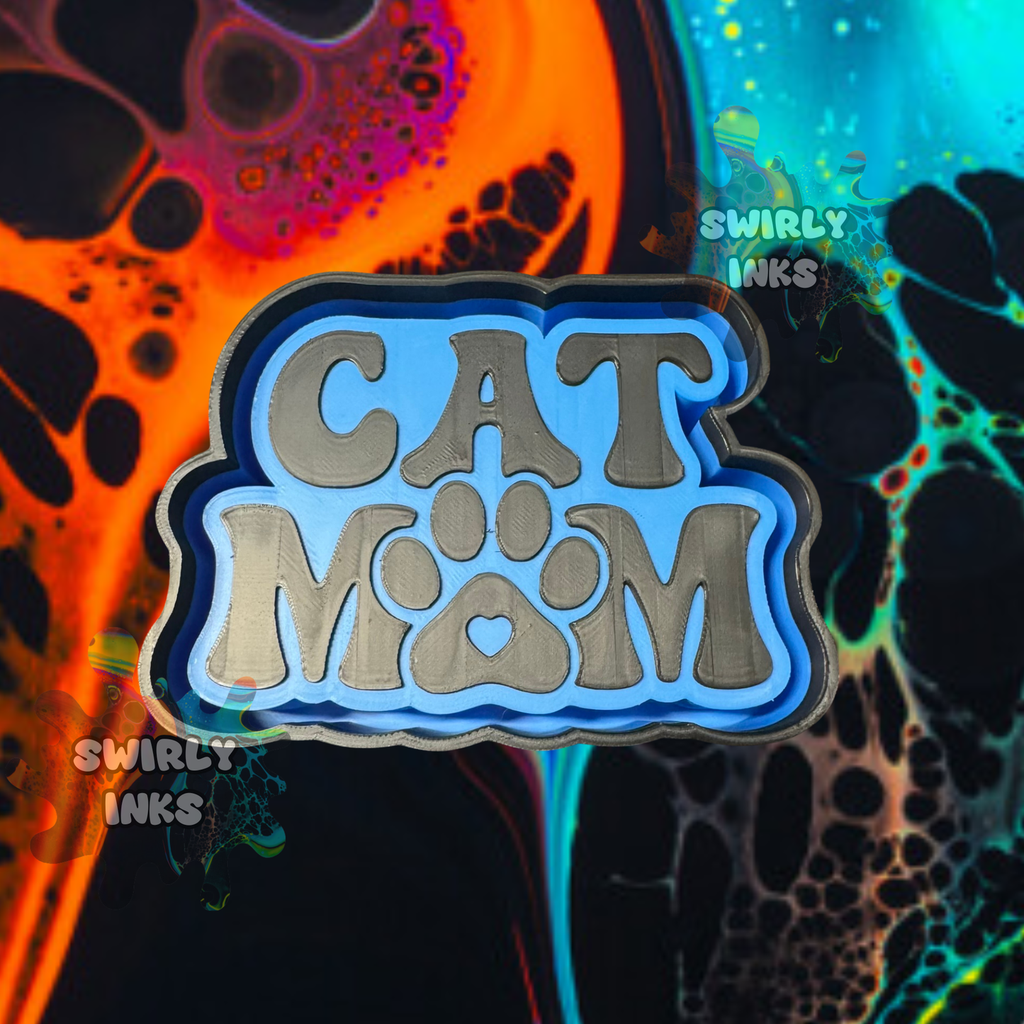 Cat Mom Freshie Mold