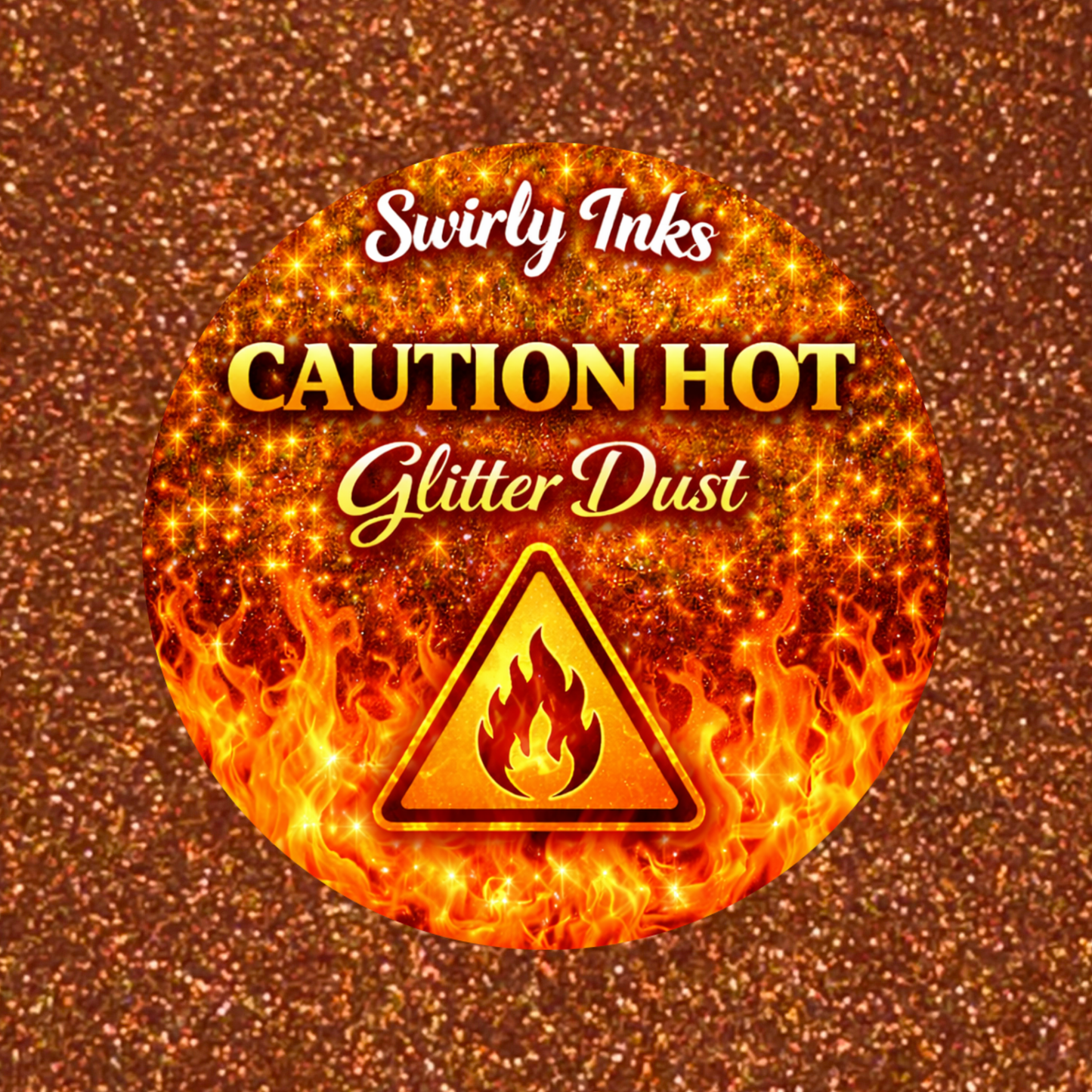 Caution Hot Glitter Dust 1oz