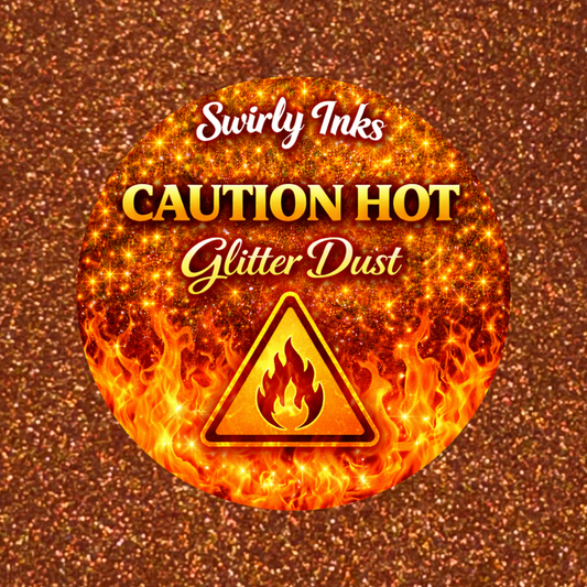 Caution Hot Glitter Dust 1oz
