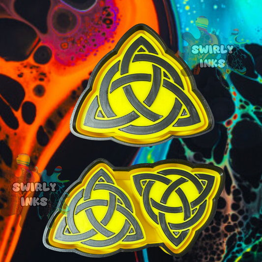 Celtic Trinity Knot Set Freshie Mold