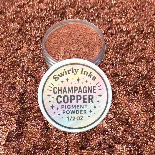 Champagne Copper Pigment Powder 1/2oz