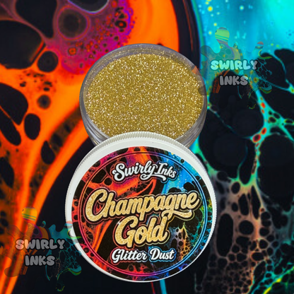 Champagne Gold Glitter Dust 1oz