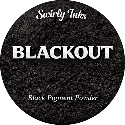 Blackout Pigment Powder 1/2oz