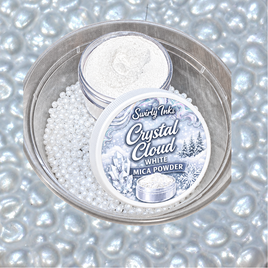 Crystal Cloud Mica Powder 1/2oz
