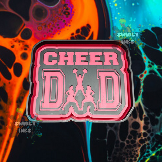 Cheer Dad Freshie Mold
