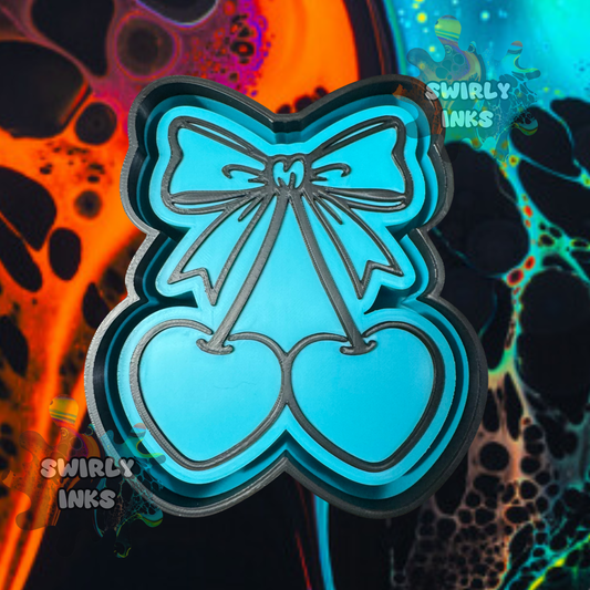 Cherry Bow Freshie Mold