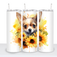 Dogs with Sunflowers