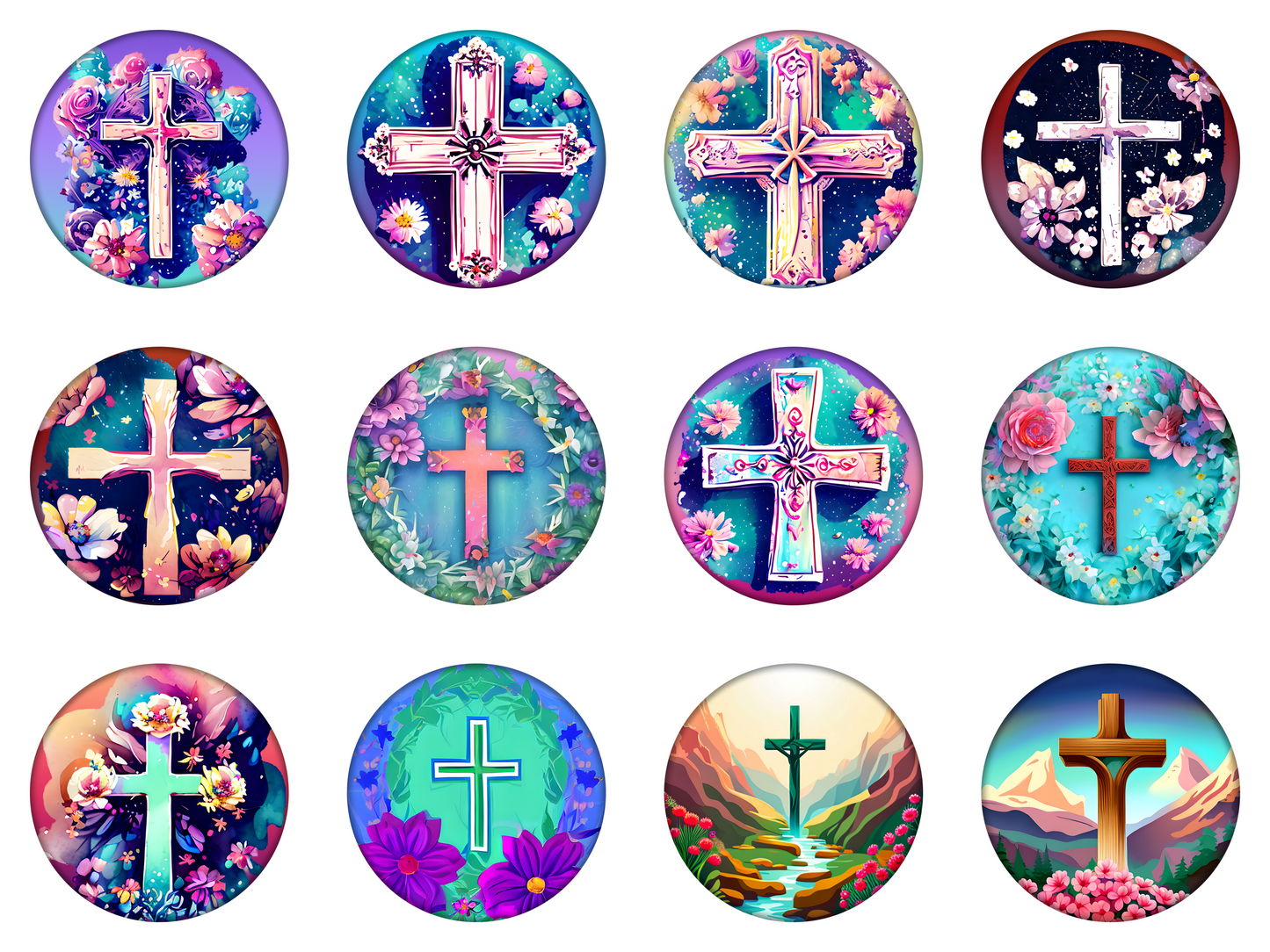 Card stock Options for Round Freshie Molds