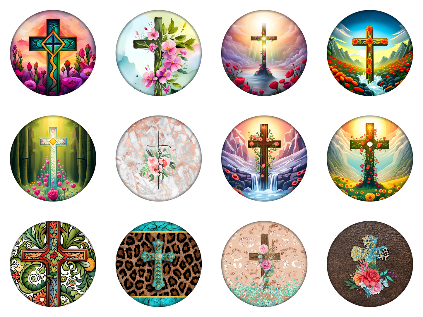 Card stock Options for Round Freshie Molds