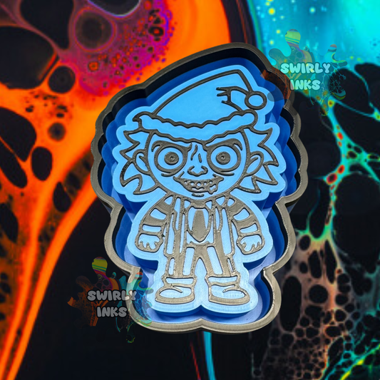 Christmas Beetle Juice Freshie Mold