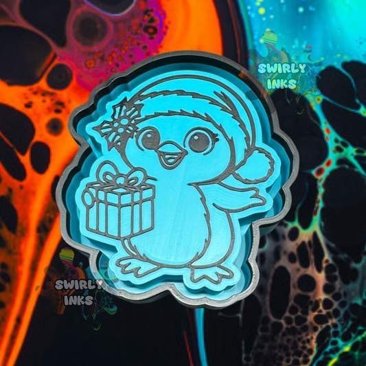 Christmas Chick Freshie Mold