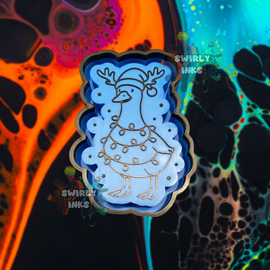 Christmas Lights Duck Freshie Mold