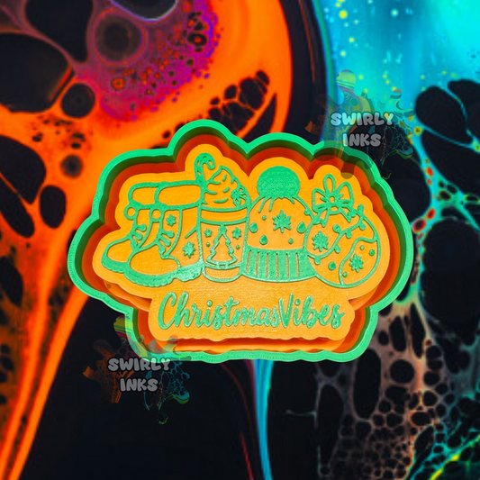 Christmas Vibes Freshie Mold