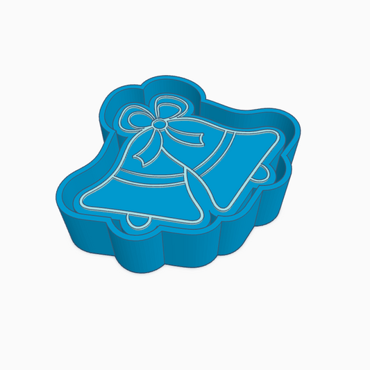Christmas Bells Freshie Mold
