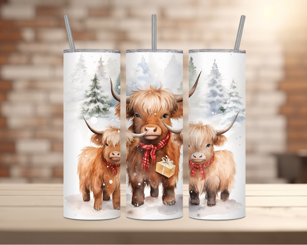 Christmas Cows