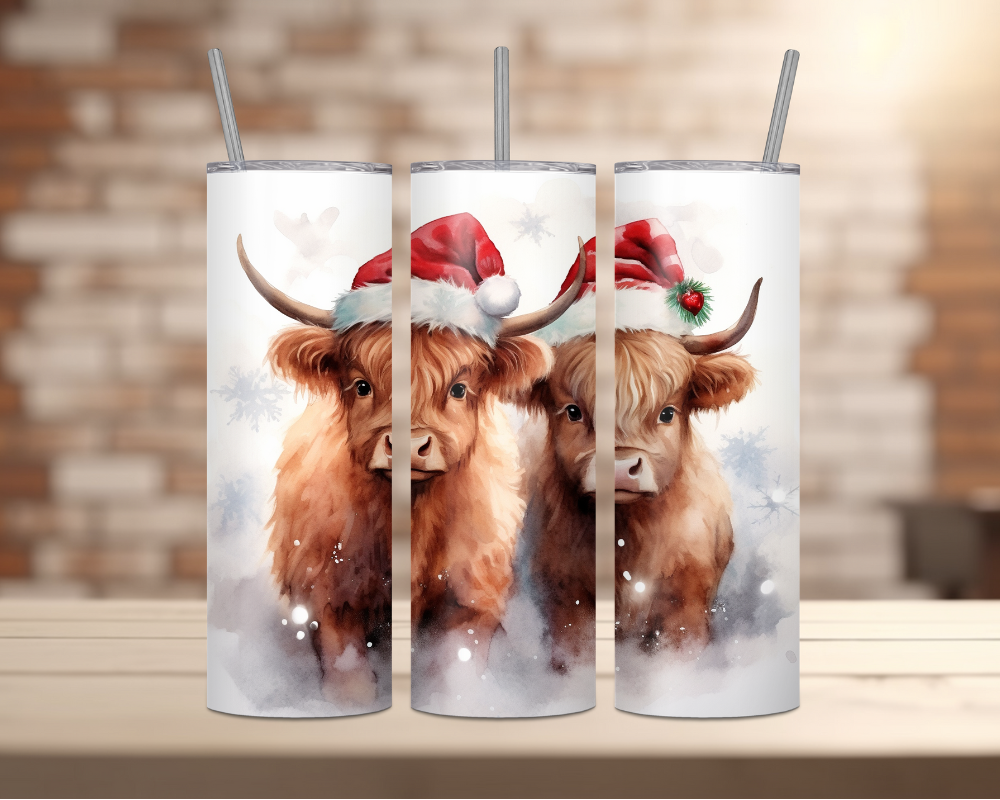 Christmas Cows