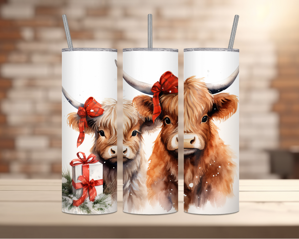 Christmas Cows